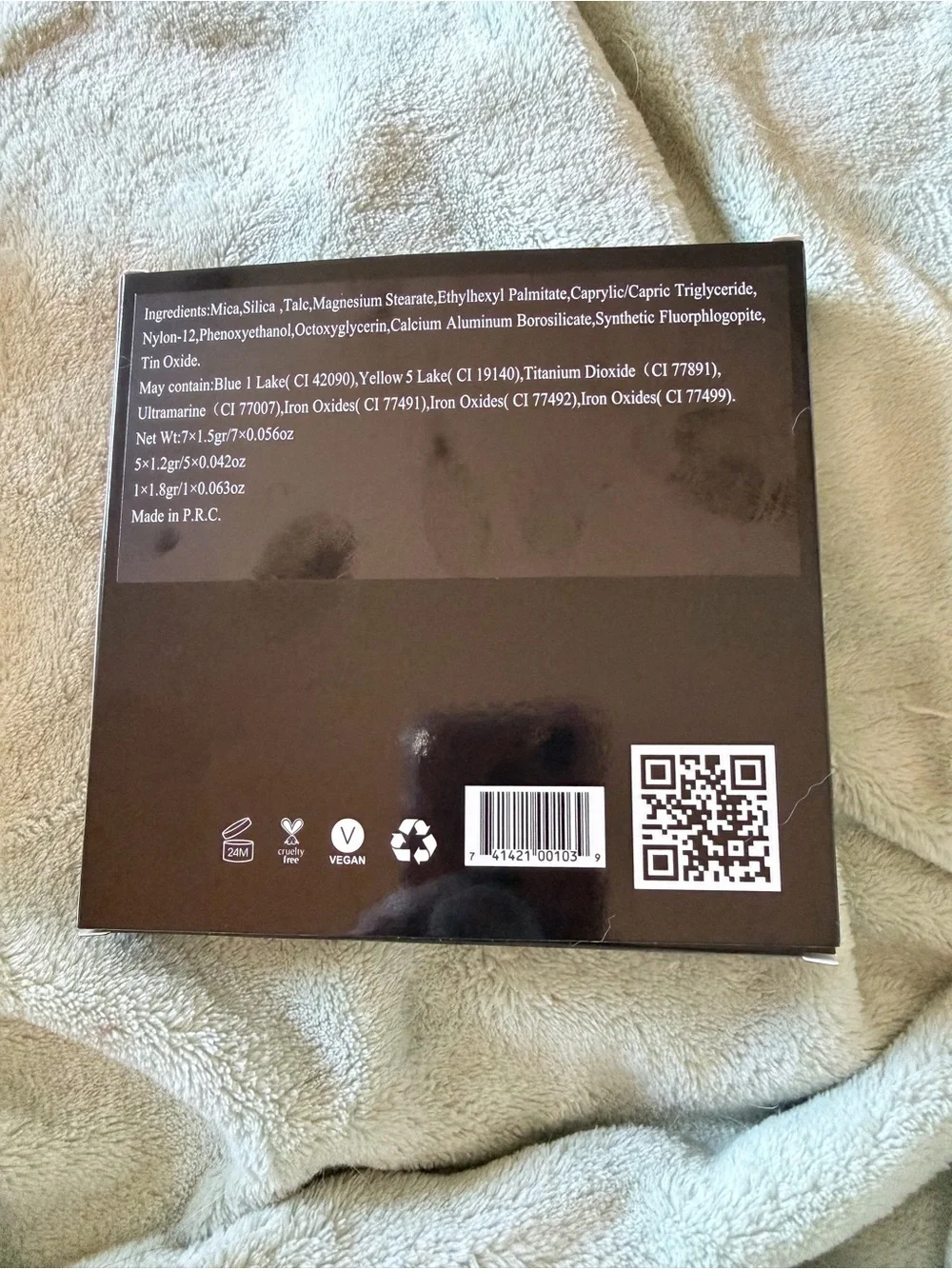 NWT Spoiled Cosmetics Earth Element Eyeshadow Palette